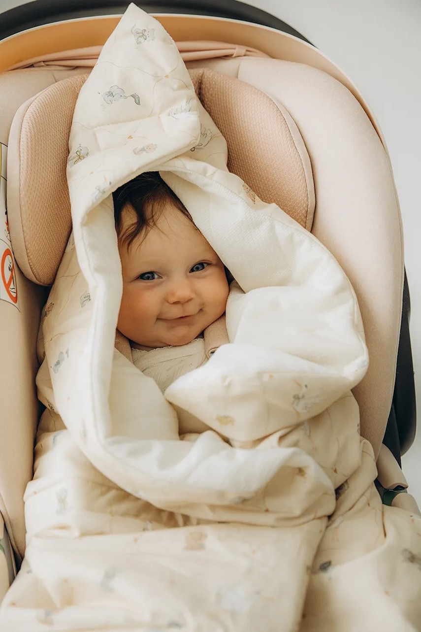 La Millou umetak za autosjedalicu za bebe s pamukom BEBE MIGNON VANILLA