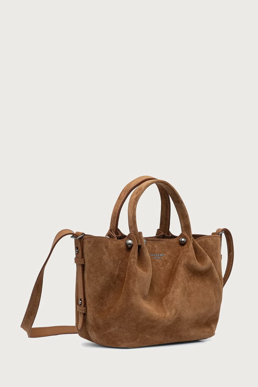 Weekend Max Mara  чанта tote дамска от велур WKARIO