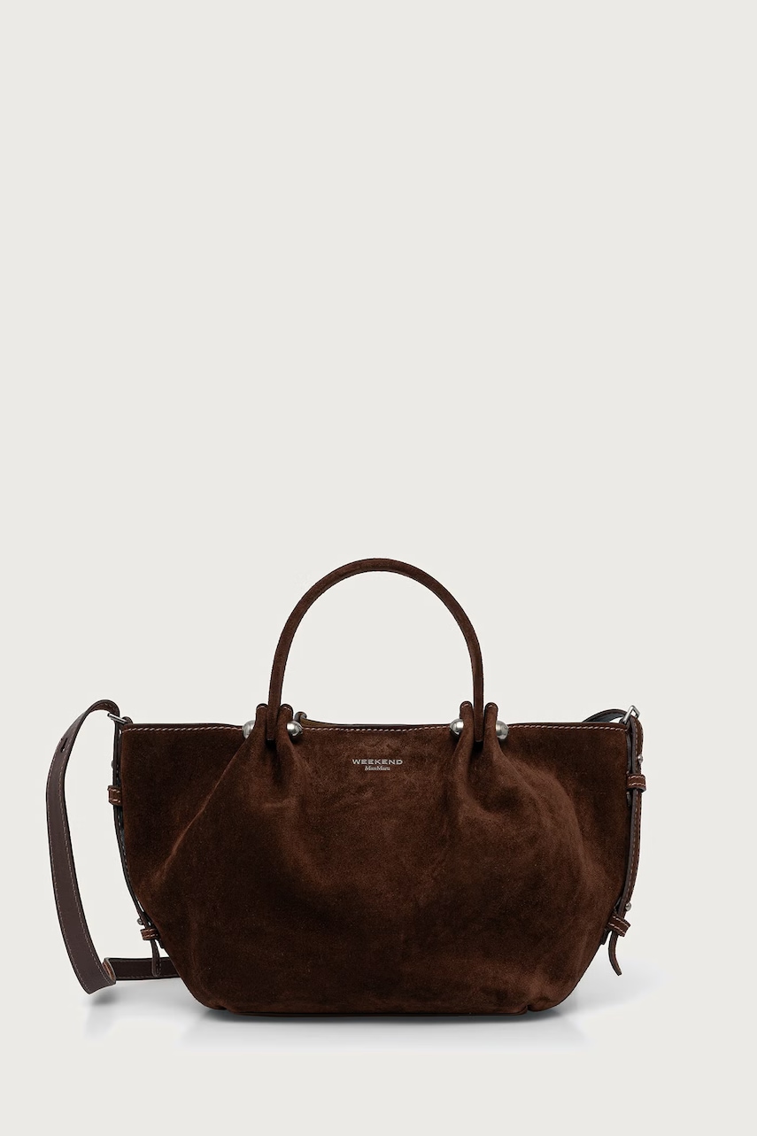 Weekend Max Mara tote γυναικεία δέρμα σουέτ WKARIO