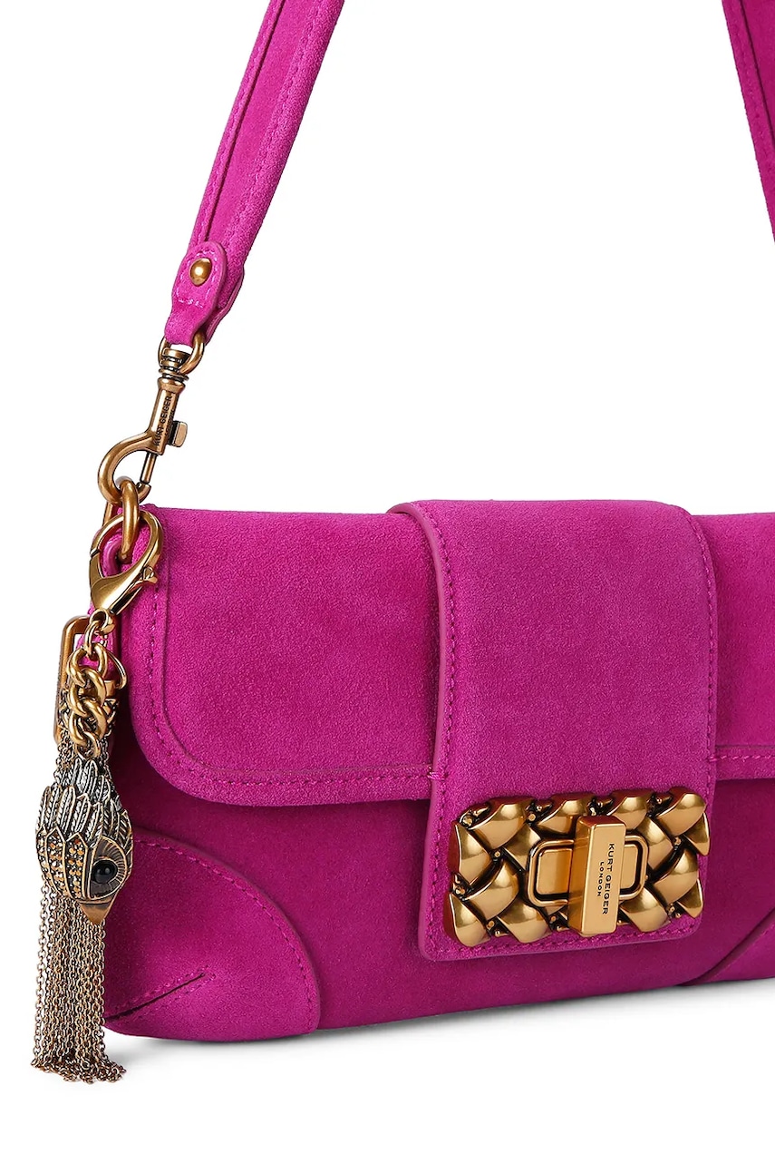 Kurt Geiger London  чанта tote дамска от велур Marylebone