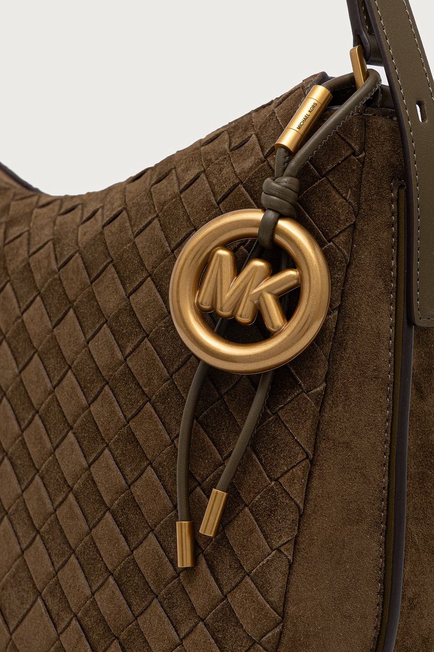 MICHAEL Michael Kors MICHAEL Michael Kors μικρή τσάντα γυναικεία δέρμα σουέτ NOLITA - 4
