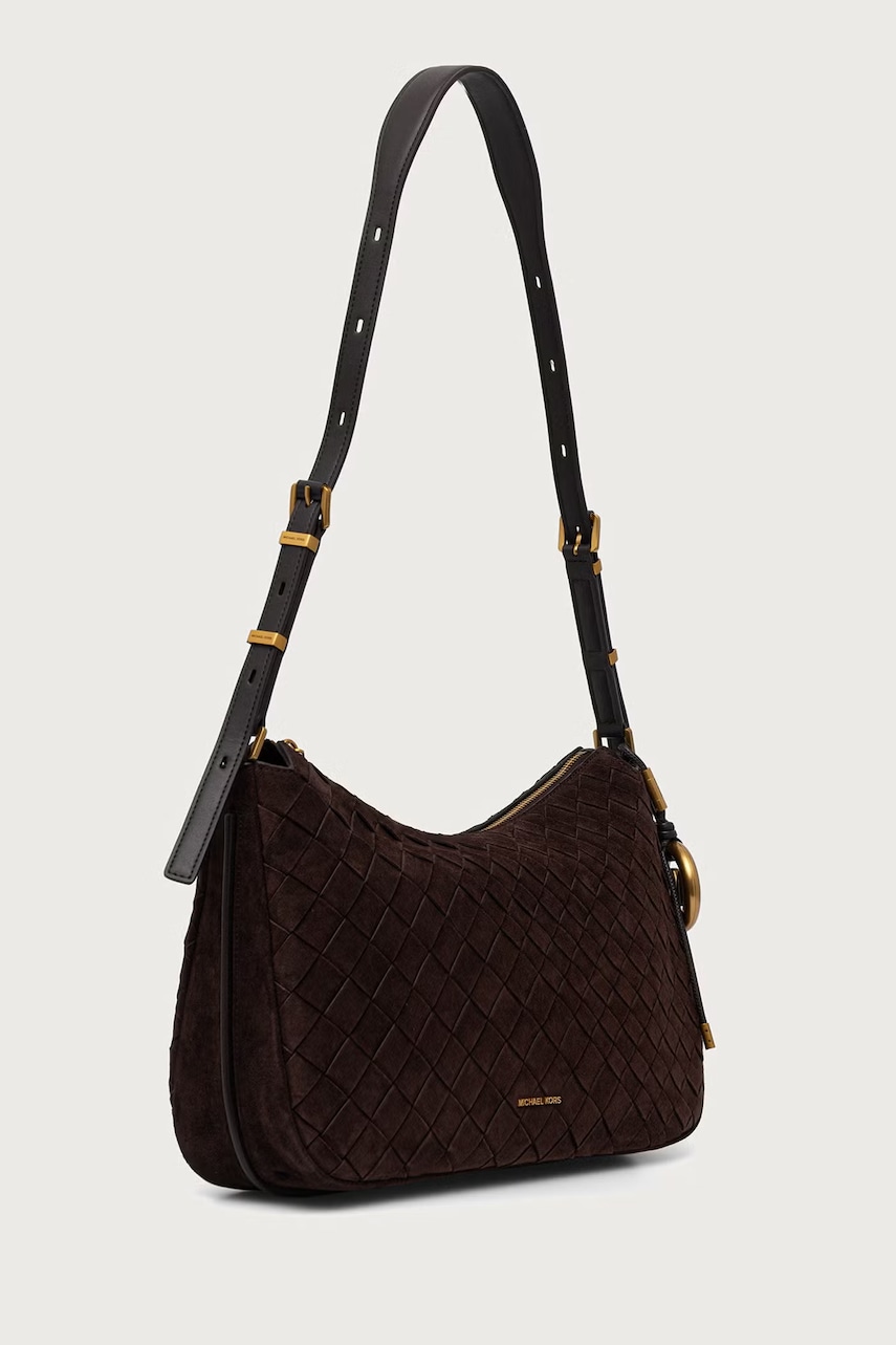 MICHAEL Michael Kors MICHAEL Michael Kors μικρή τσάντα γυναικεία δέρμα σουέτ NOLITA - 2