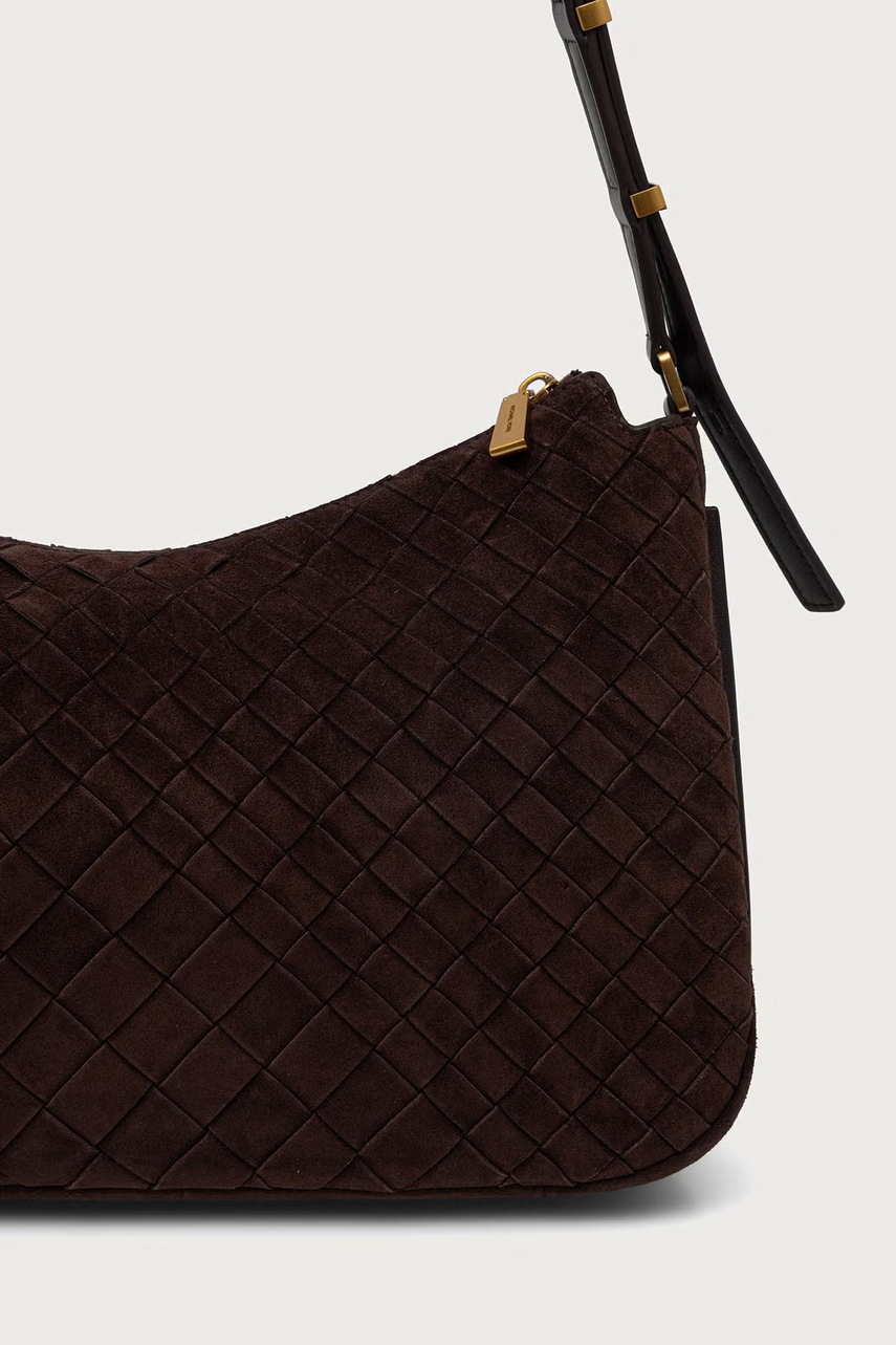 MICHAEL Michael Kors MICHAEL Michael Kors μικρή τσάντα γυναικεία δέρμα σουέτ NOLITA - 3
