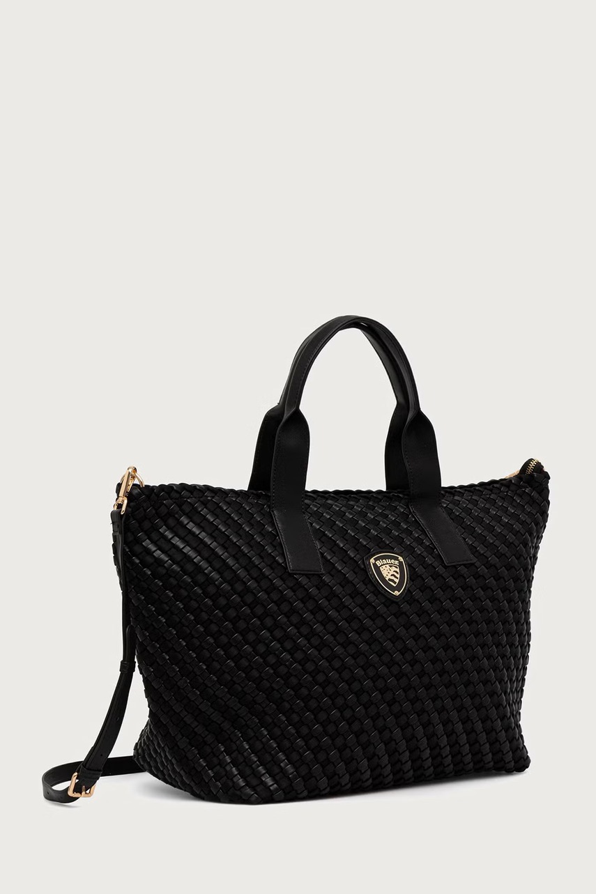 Blauer shopper γυναικεία από απομίμηση δέρματος