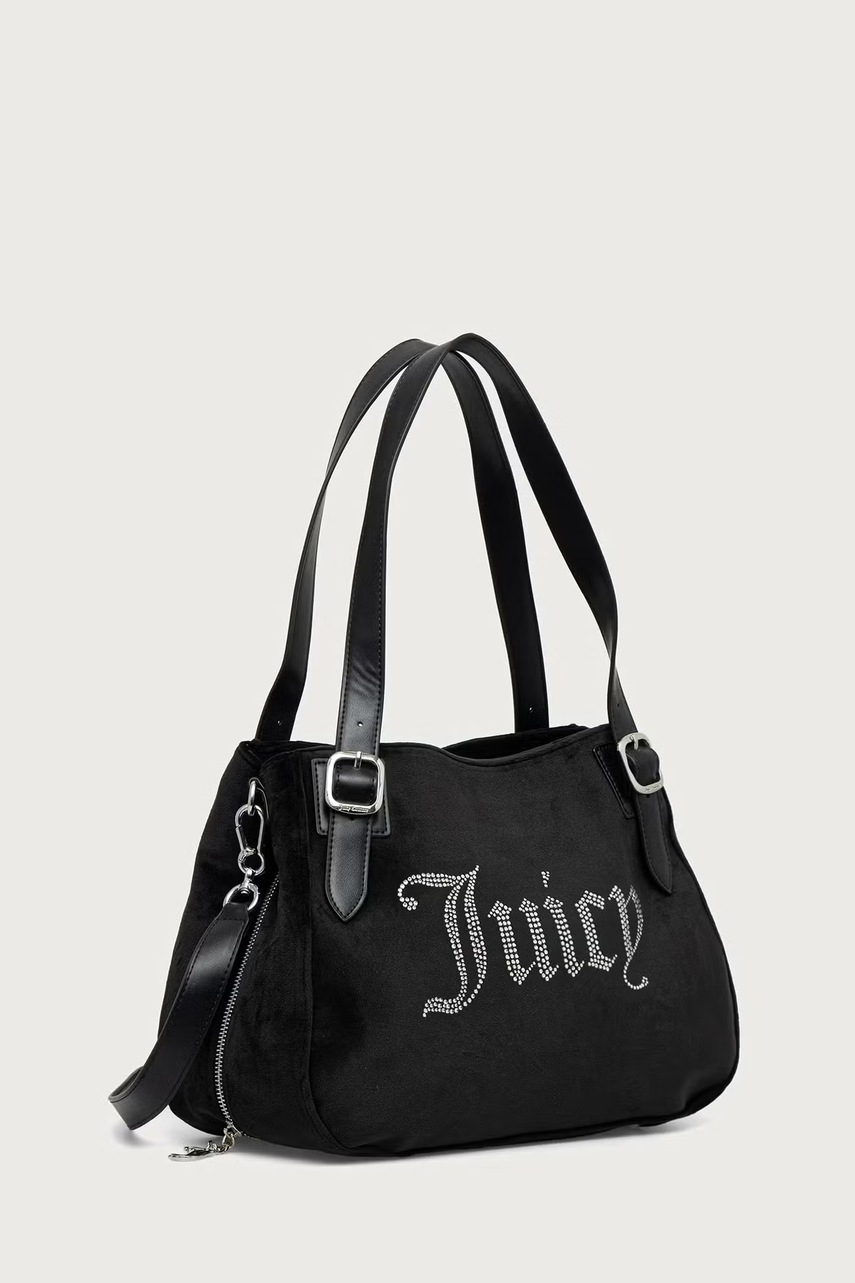 Juicy Couture μικρή τσάντα γυναικεία βελούρ KIMBERLY