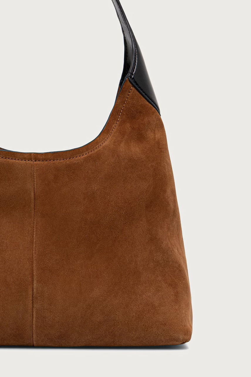 MARC JACOBS MARC JACOBS τσάντα hobo γυναικεία δέρμα σουέτ THE BELTED SACK - 3