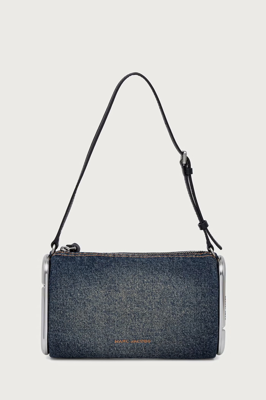 MARC JACOBS tote γυναικεία ντένιμ SMALL SHOULDER BAG
