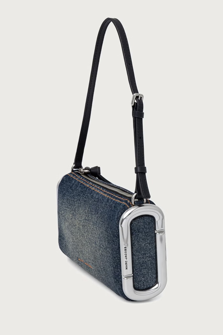 MARC JACOBS tote γυναικεία ντένιμ SMALL SHOULDER BAG