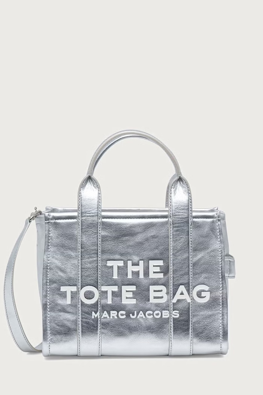 MARC JACOBS  kabelka typu tote dámska kožená THE SMALL TOTE