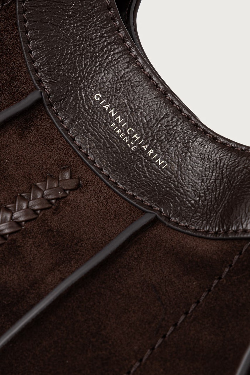 Gianni Chiarini Gianni Chiarini shopper γυναικεία δερμάτινη σουέτ DUA - 4