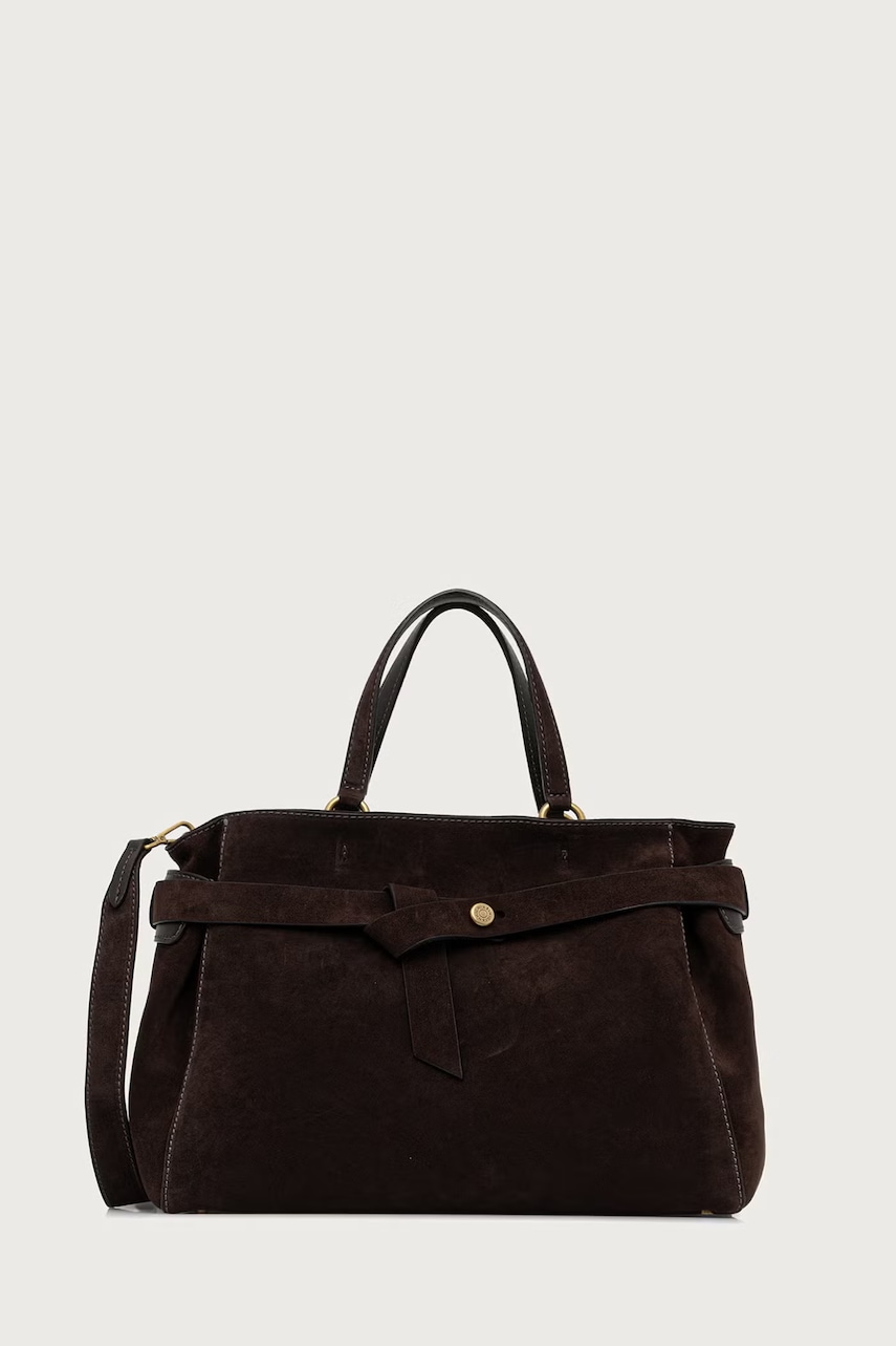 Gianni Chiarini shopper γυναικεία δερμάτινη σουέτ MIRANDA