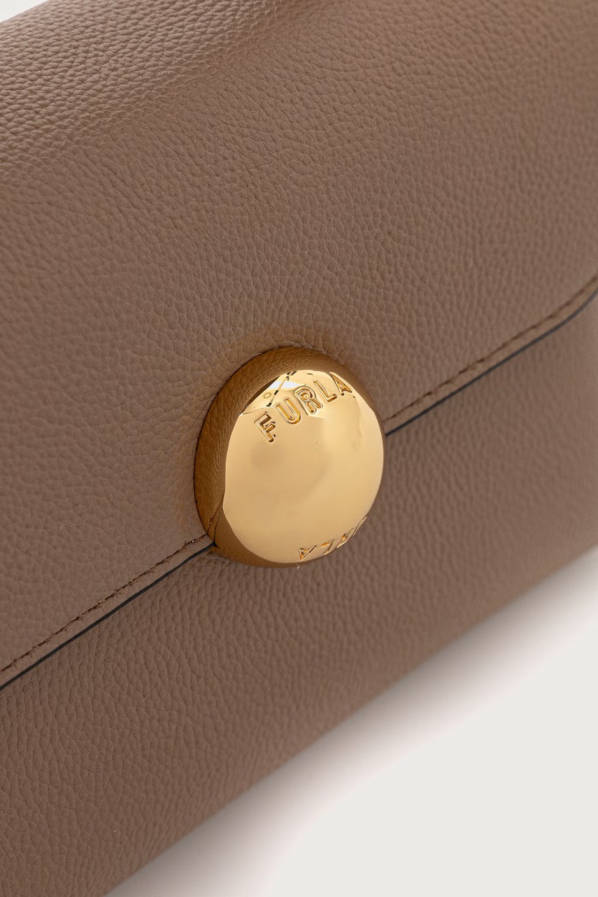 Furla Furla μικρή τσάντα γυναικεία δερμάτινη Moonlight Mini Top Handle - 4