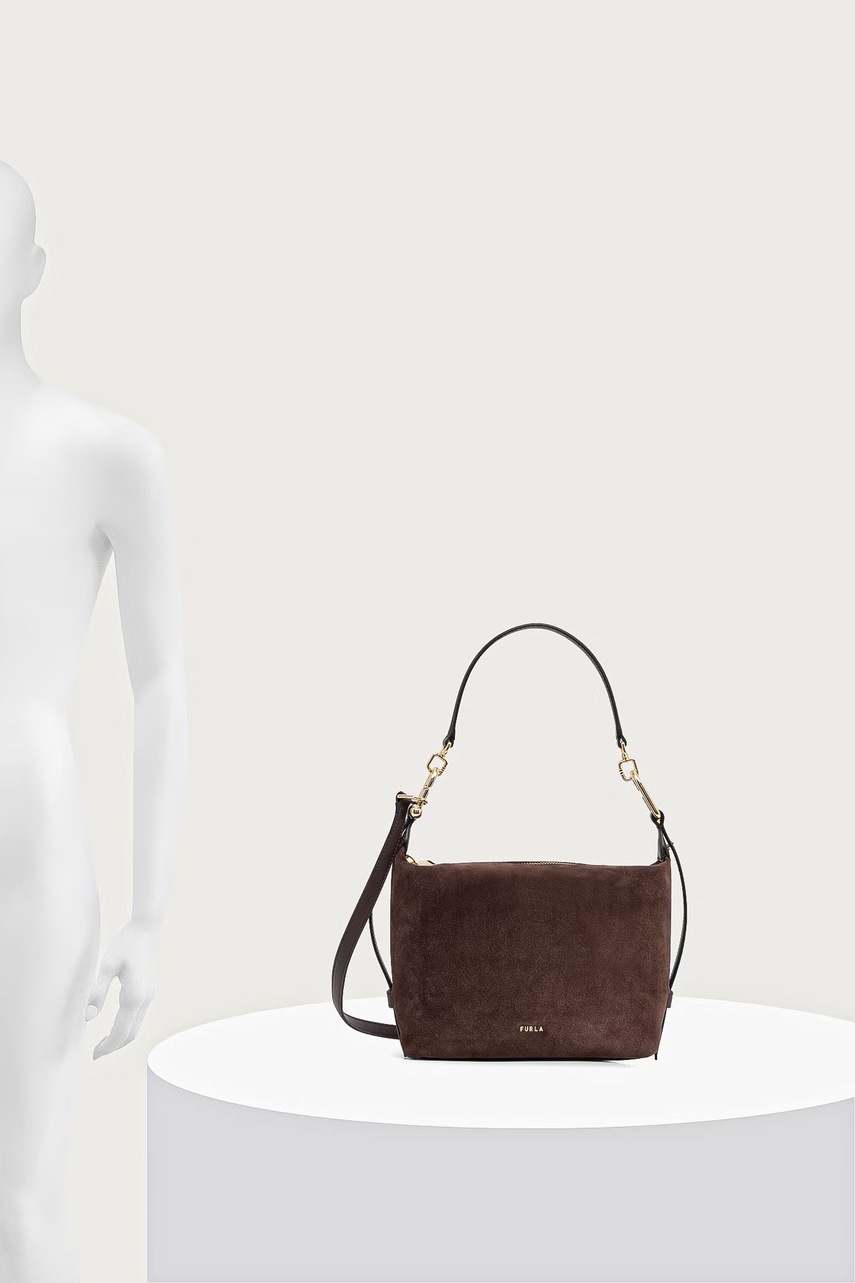 Furla Furla χιαστί γυναικεία δερμάτινη Tonie Mini Hobo - 6