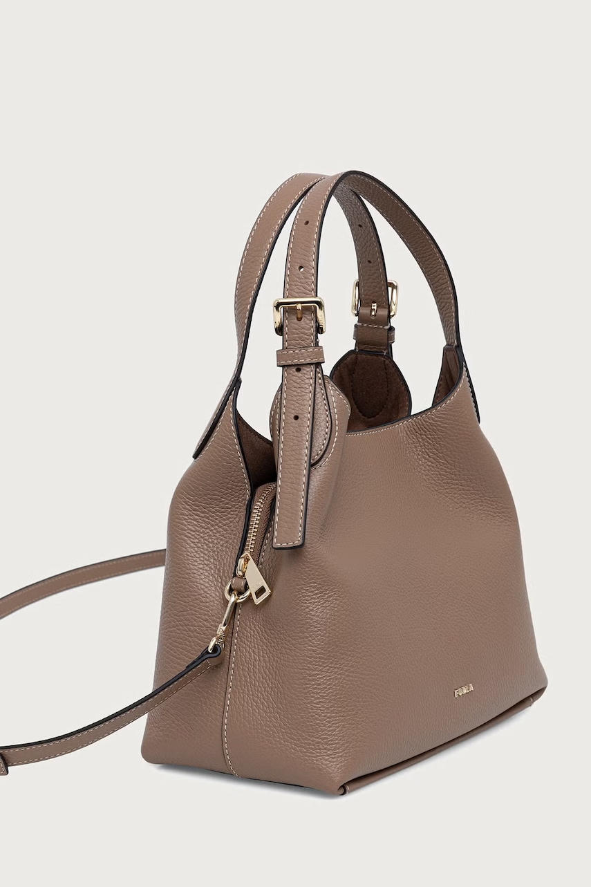 Furla μικρή τσάντα γυναικεία δερμάτινη Primrose M Hobo