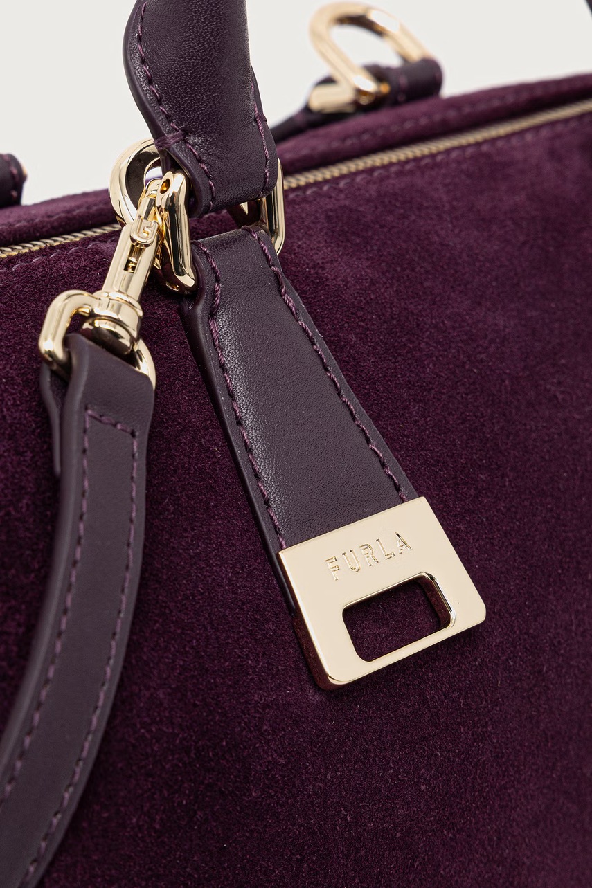 Furla Furla χιαστί γυναικεία δερμάτινη σουέτ Olivia M Boston Bag - 4