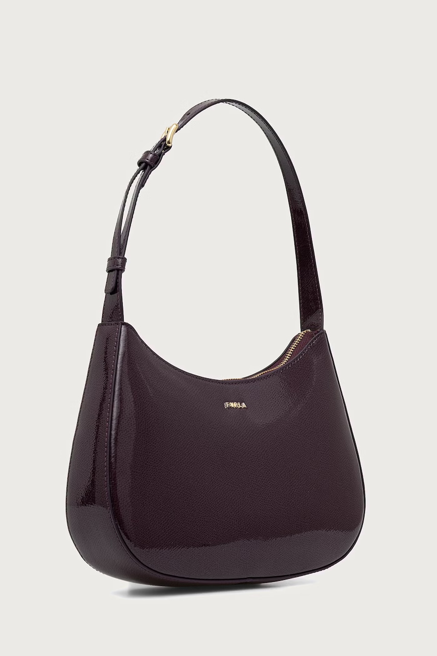 Furla τσάντα hobo γυναικεία δερμάτινη Margot S