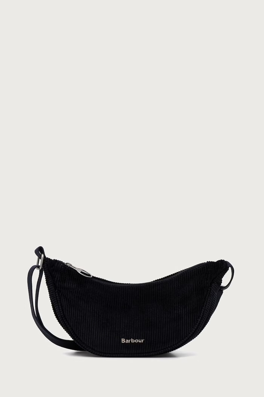 Barbour  geantă crossbody pentru femei din catifea reiată