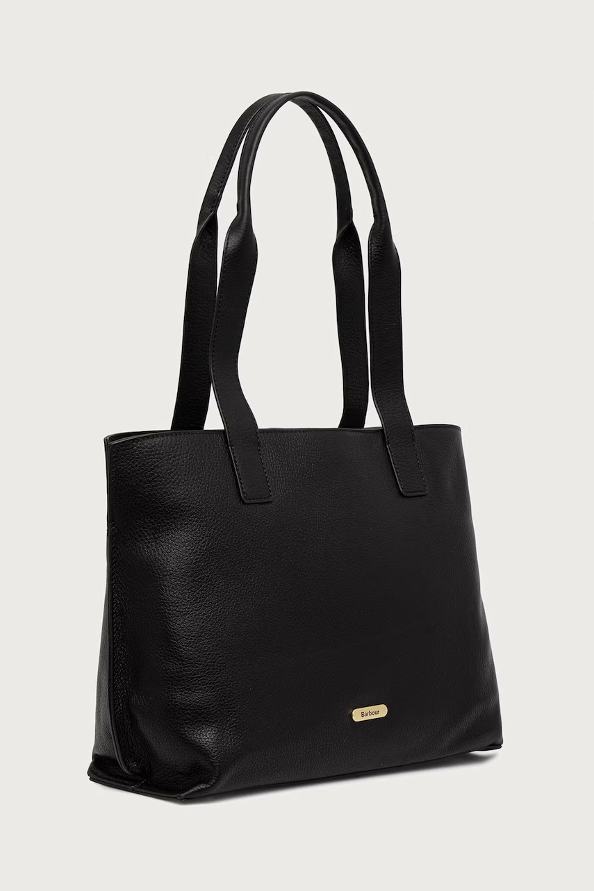 Barbour shopper γυναικεία δερμάτινη