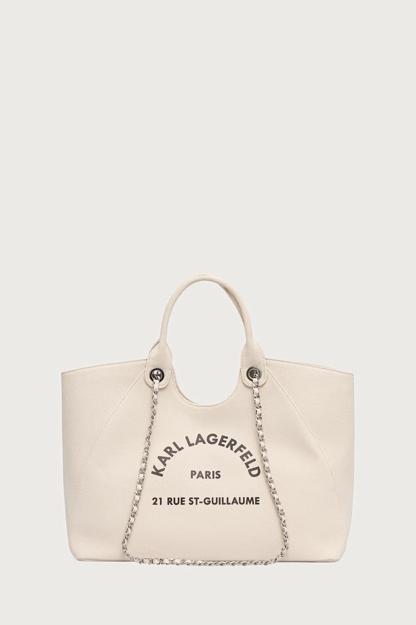 Karl Lagerfeld torebka shopper damska bawełniana K/RSG