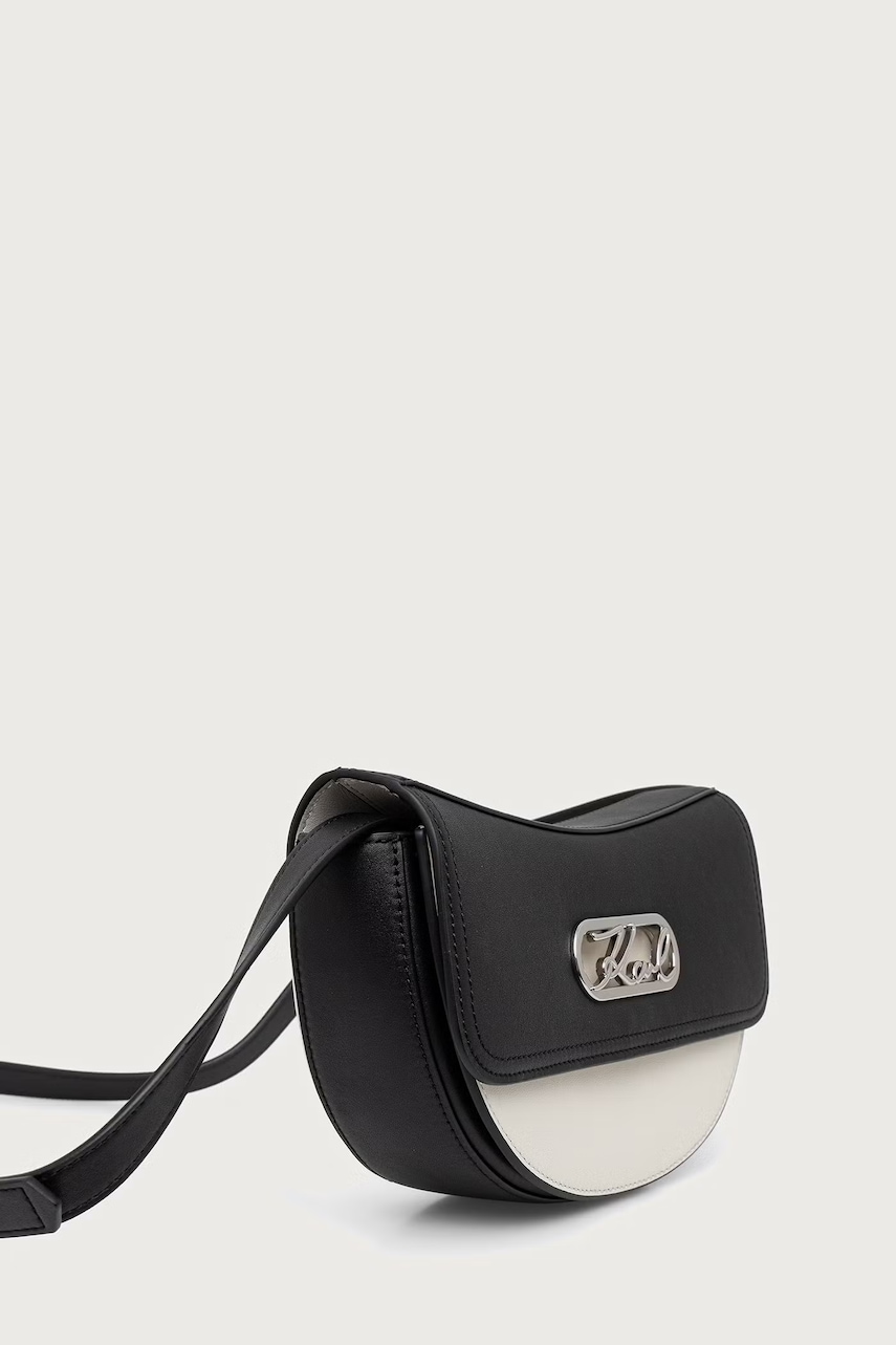 Karl Lagerfeld χιαστί γυναικεία δερμάτινη K/SIGNATURE