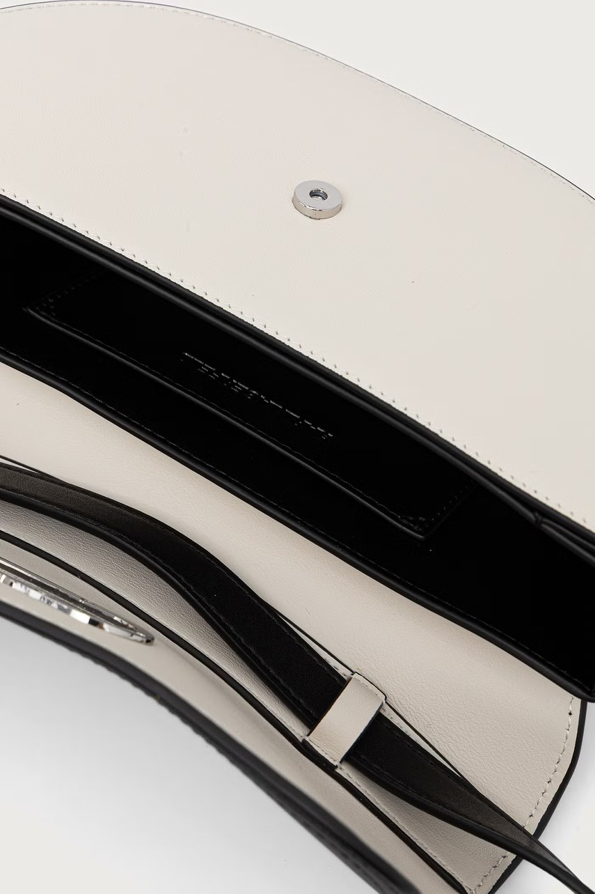 Karl Lagerfeld Karl Lagerfeld χιαστί γυναικεία δερμάτινη K/SIGNATURE - 5