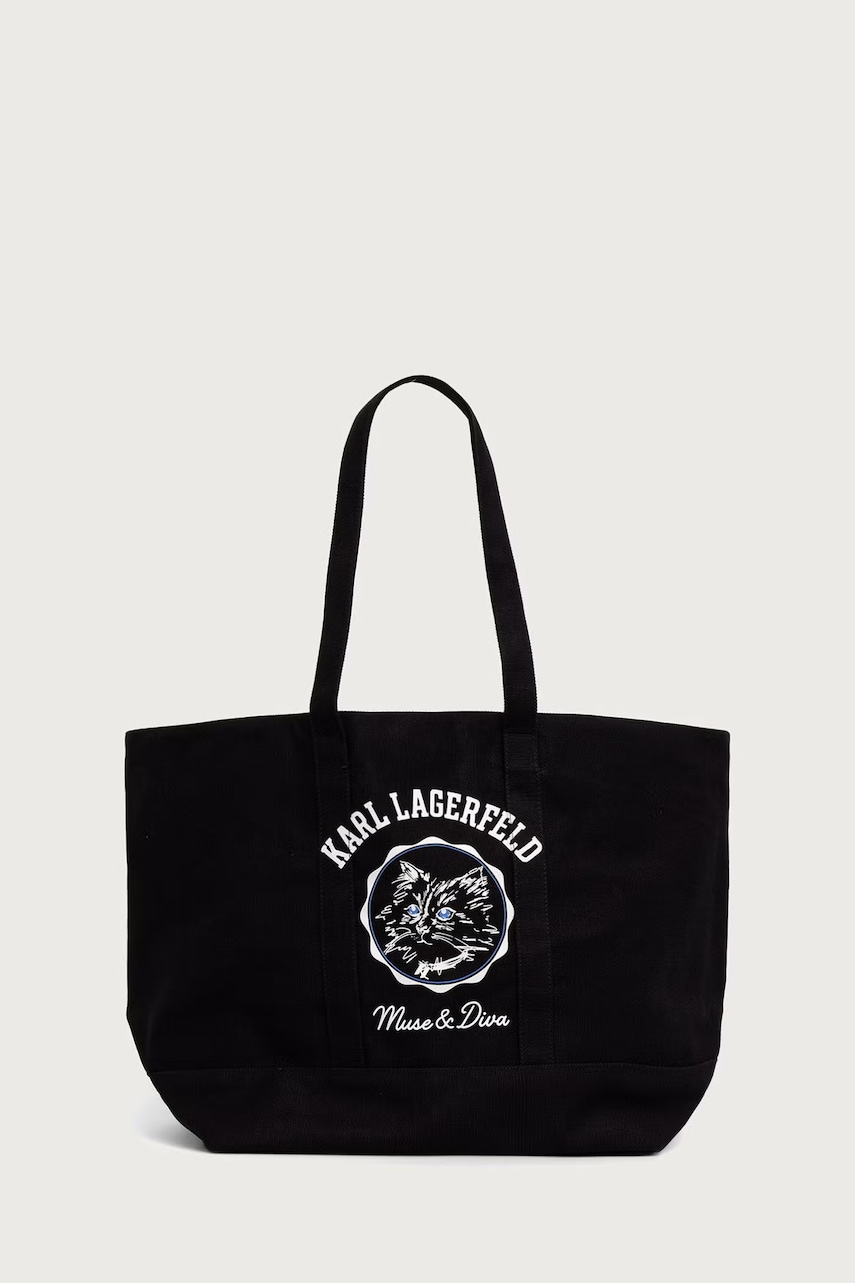 Karl Lagerfeld  geantă pentru femei din bumbac
