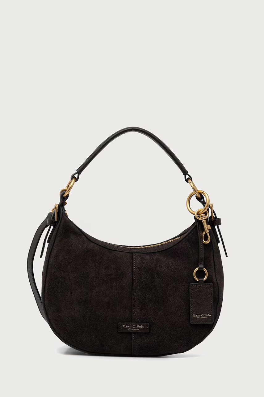 Marc O'Polo  hobo bag pentru femei din piele întoarsă