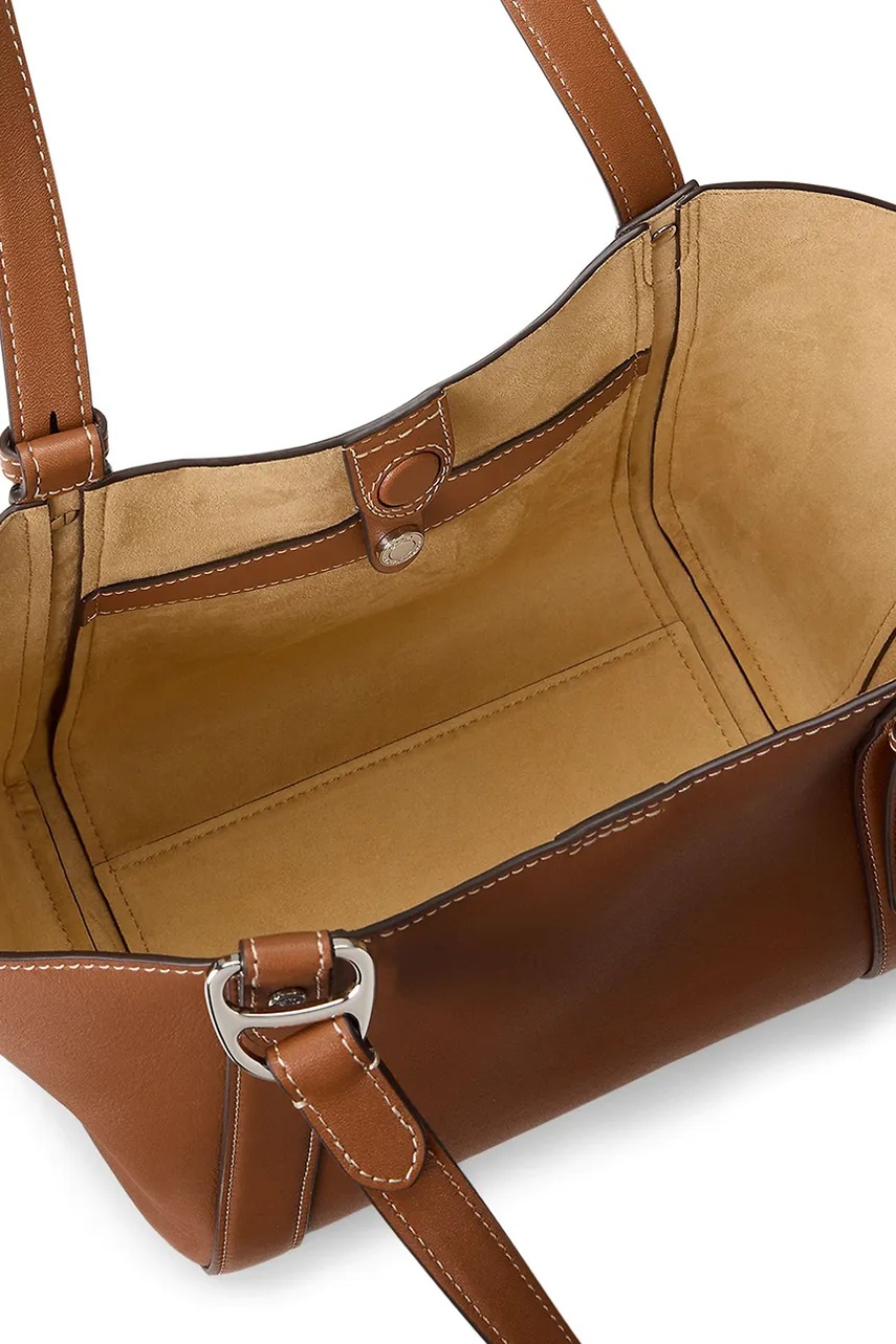 Lauren Ralph Lauren Lauren Ralph Lauren tote γυναικεία δερμάτινη - 5