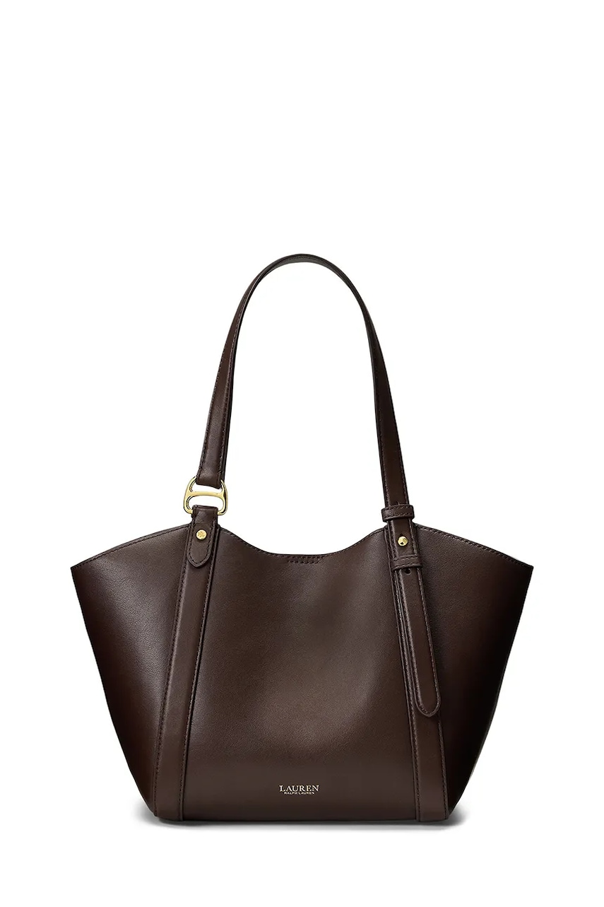 Lauren Ralph Lauren tote γυναικεία δερμάτινη