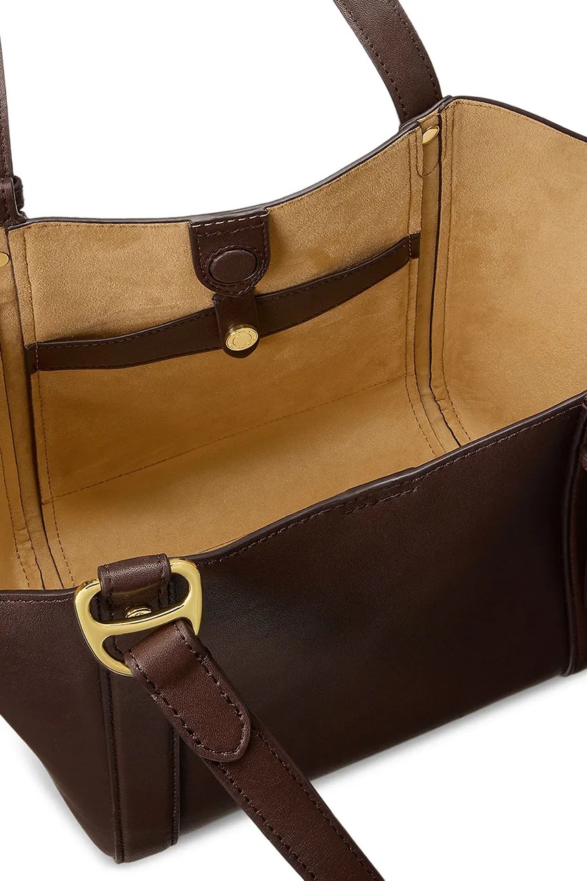 Lauren Ralph Lauren Lauren Ralph Lauren tote γυναικεία δερμάτινη - 5