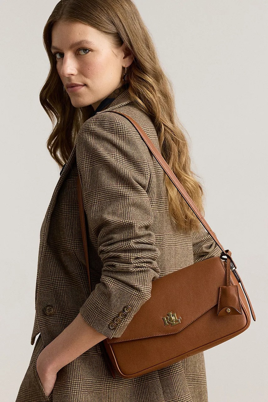 Lauren Ralph Lauren Lauren Ralph Lauren χιαστί γυναικεία δερμάτινη - 7