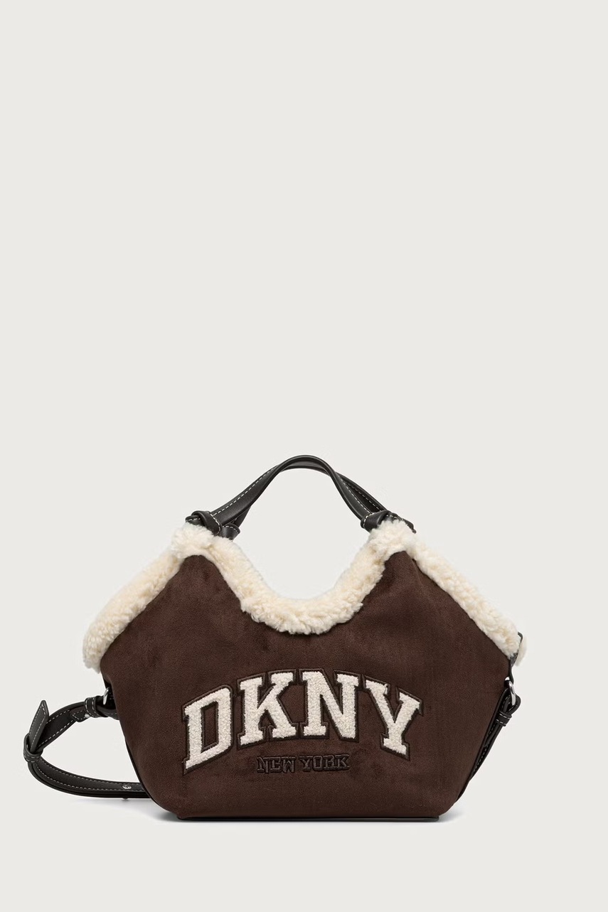 DKNY  geantă crossbody pentru femei cu imitație de piele întoarsă