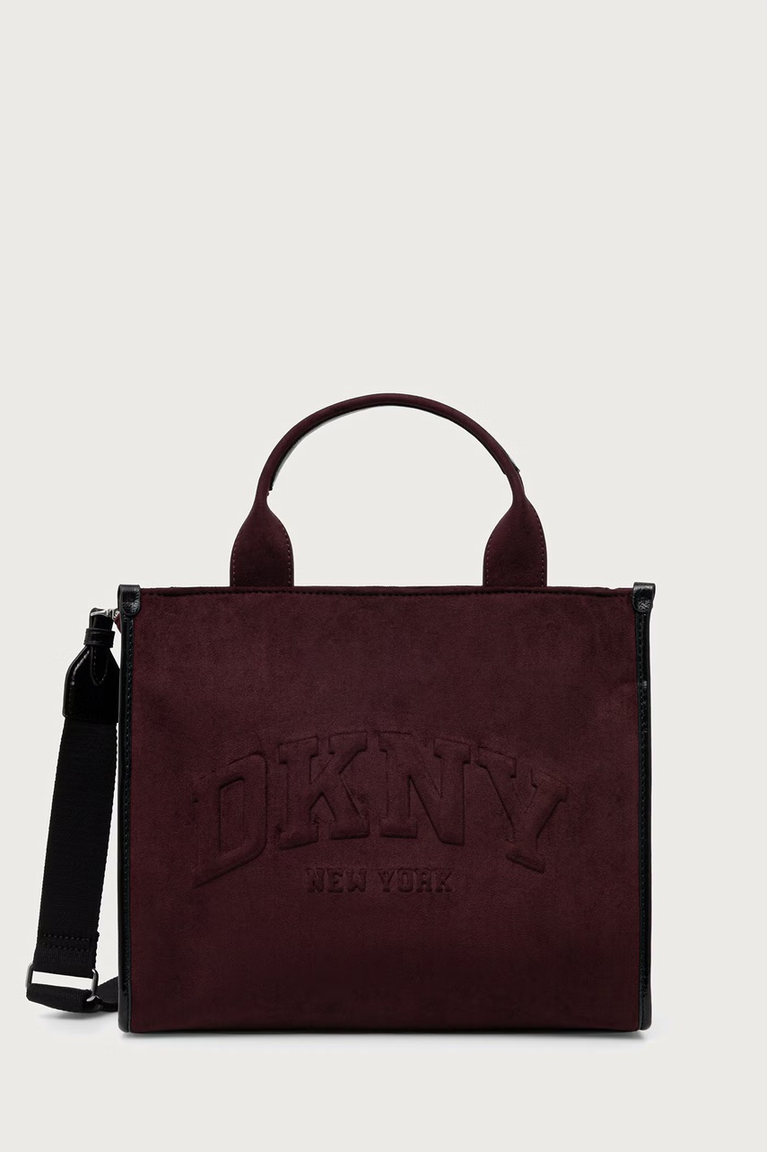 DKNY  geantă pentru femei cu imitație de piele întoarsă