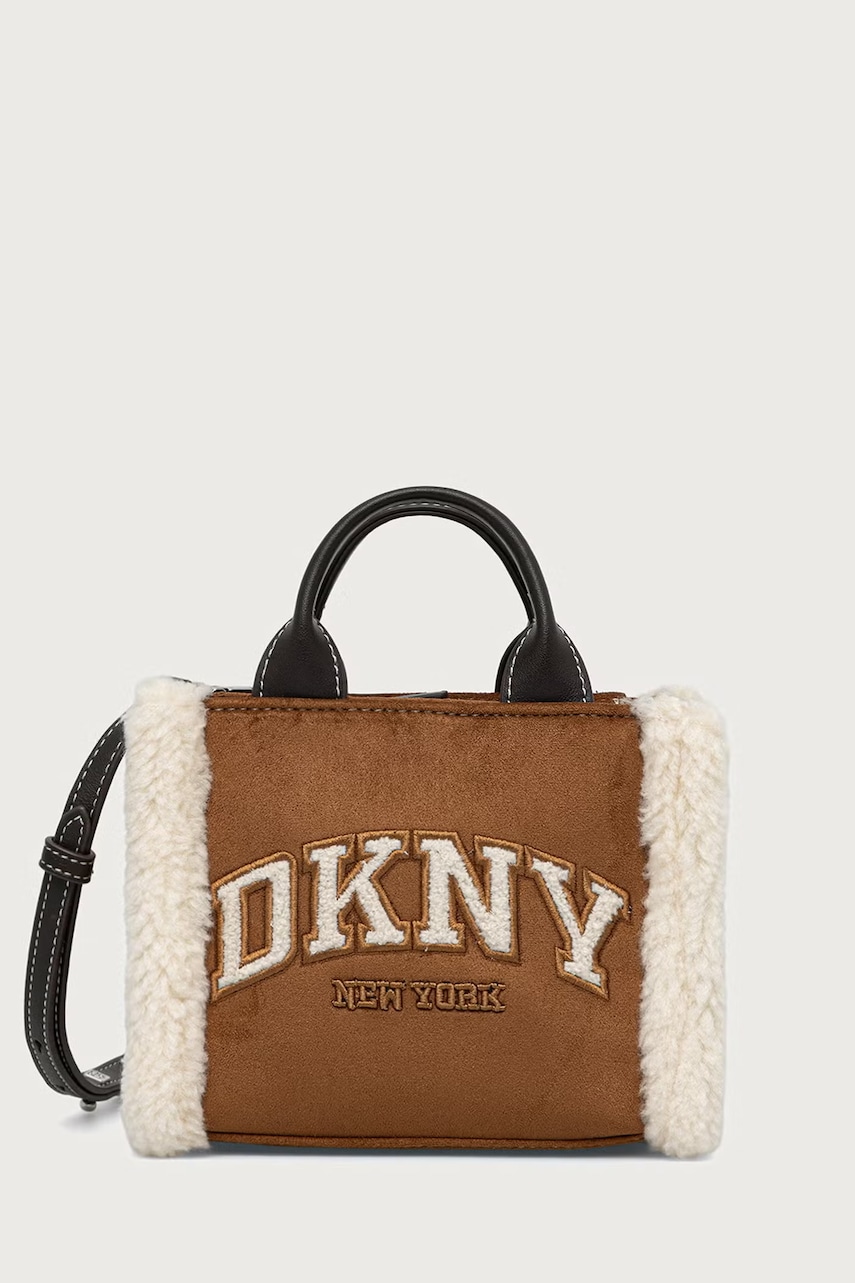 DKNY  geantă crossbody pentru femei cu imitație de piele întoarsă