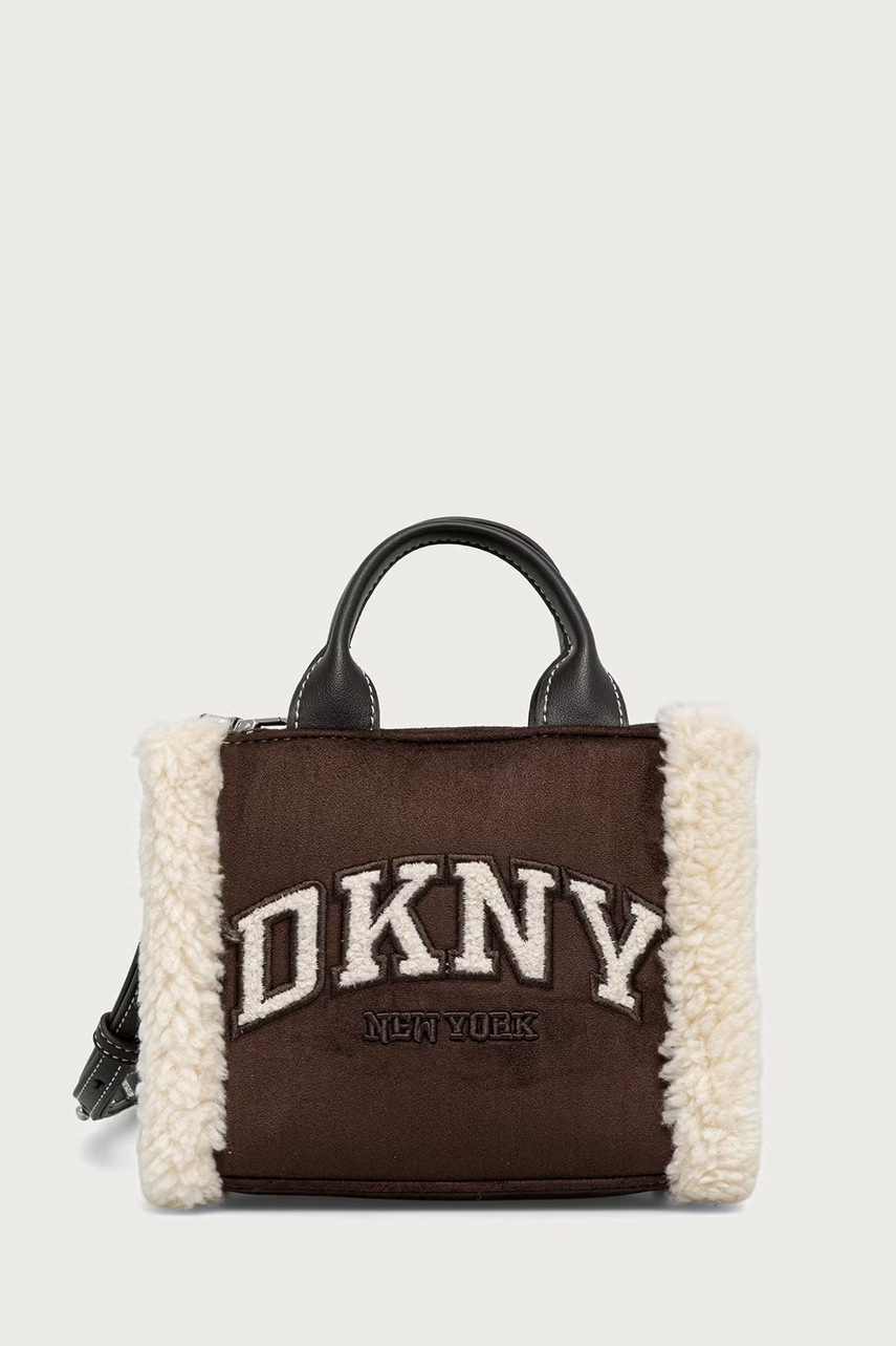 DKNY  geantă crossbody pentru femei cu imitație de piele întoarsă