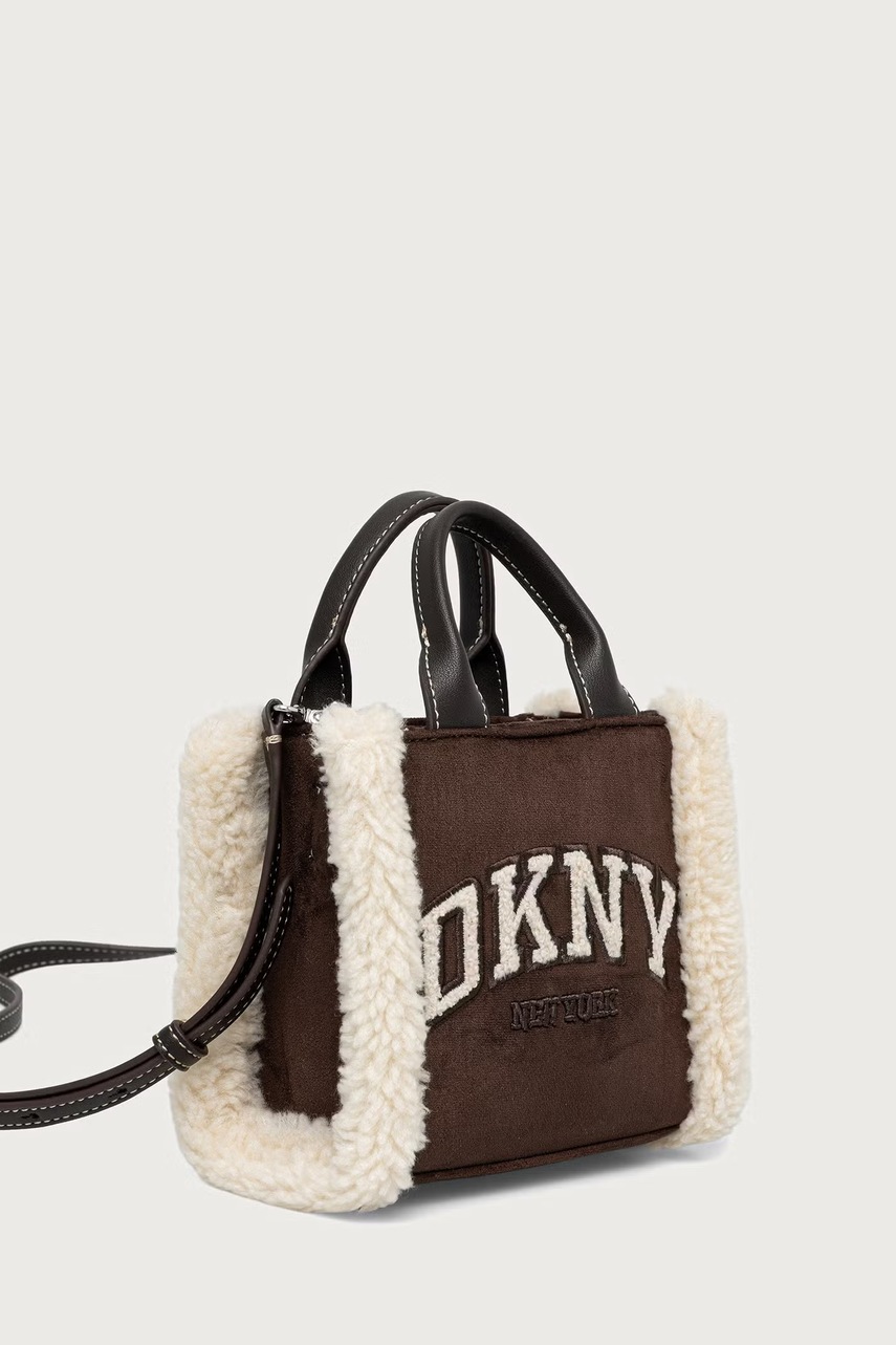 DKNY χιαστί γυναικεία από απομίμιση σουέτ