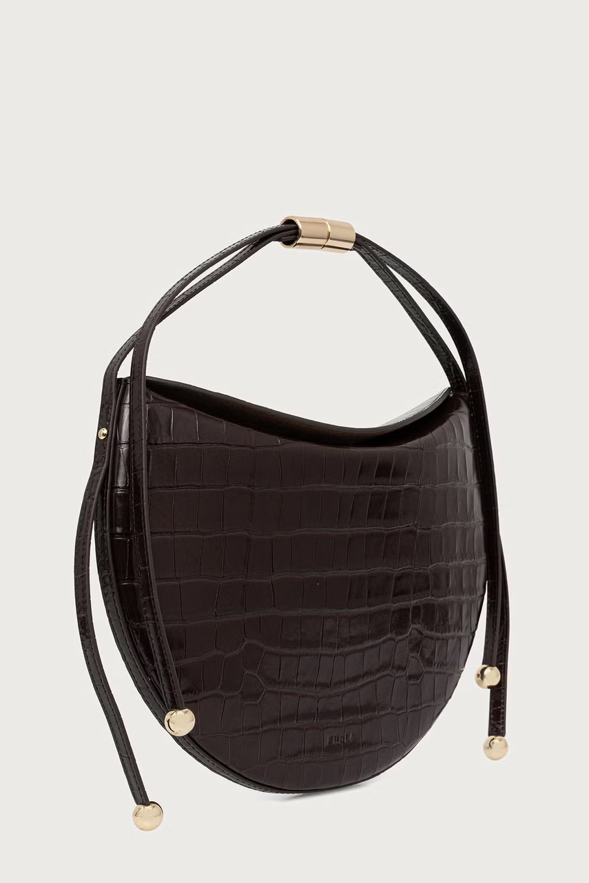 Furla  чанта crossbody дамска от кожа Moonstone M