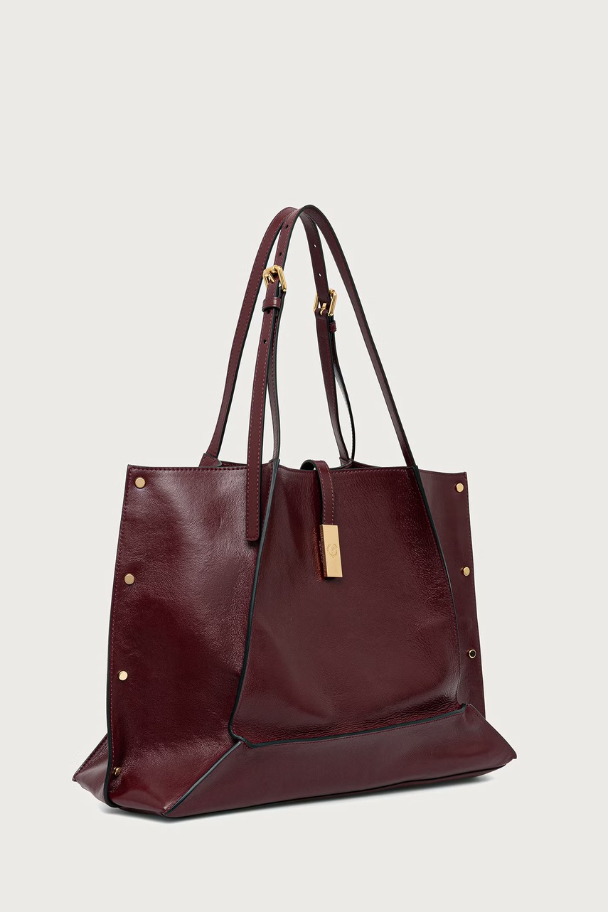 Pollini  чанта tote дамска от кожа