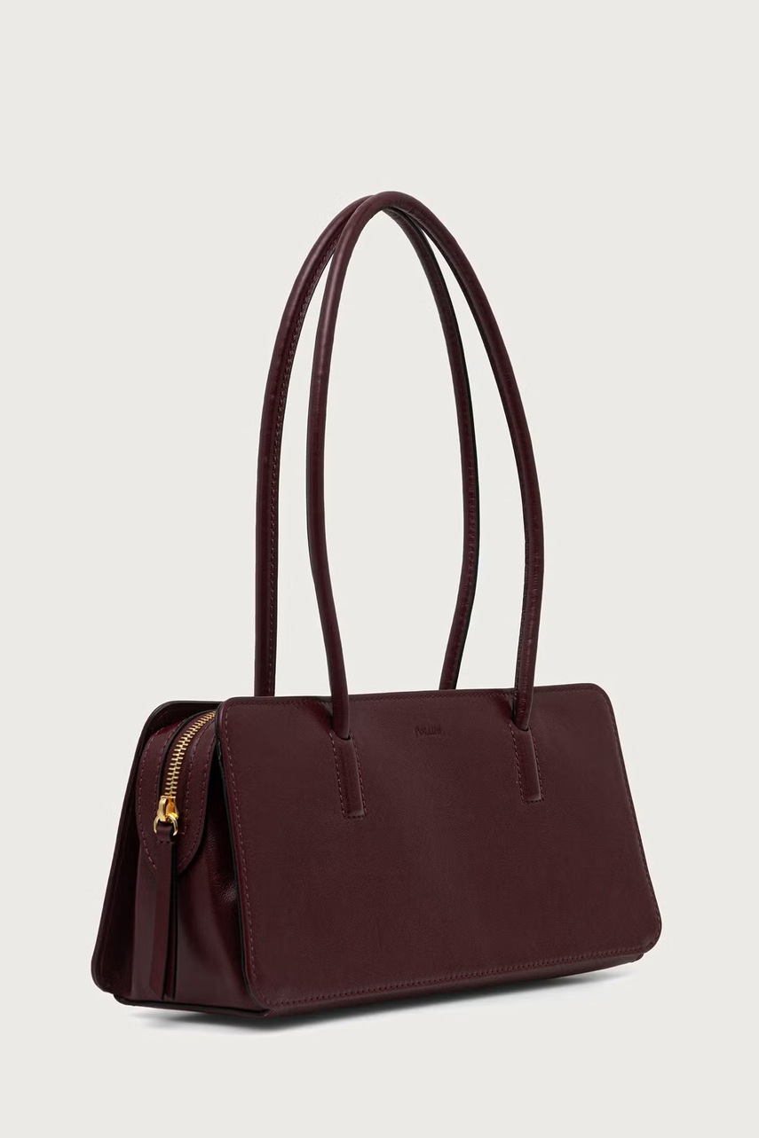Pollini Pollini baguette γυναικεία δερμάτινη - 2
