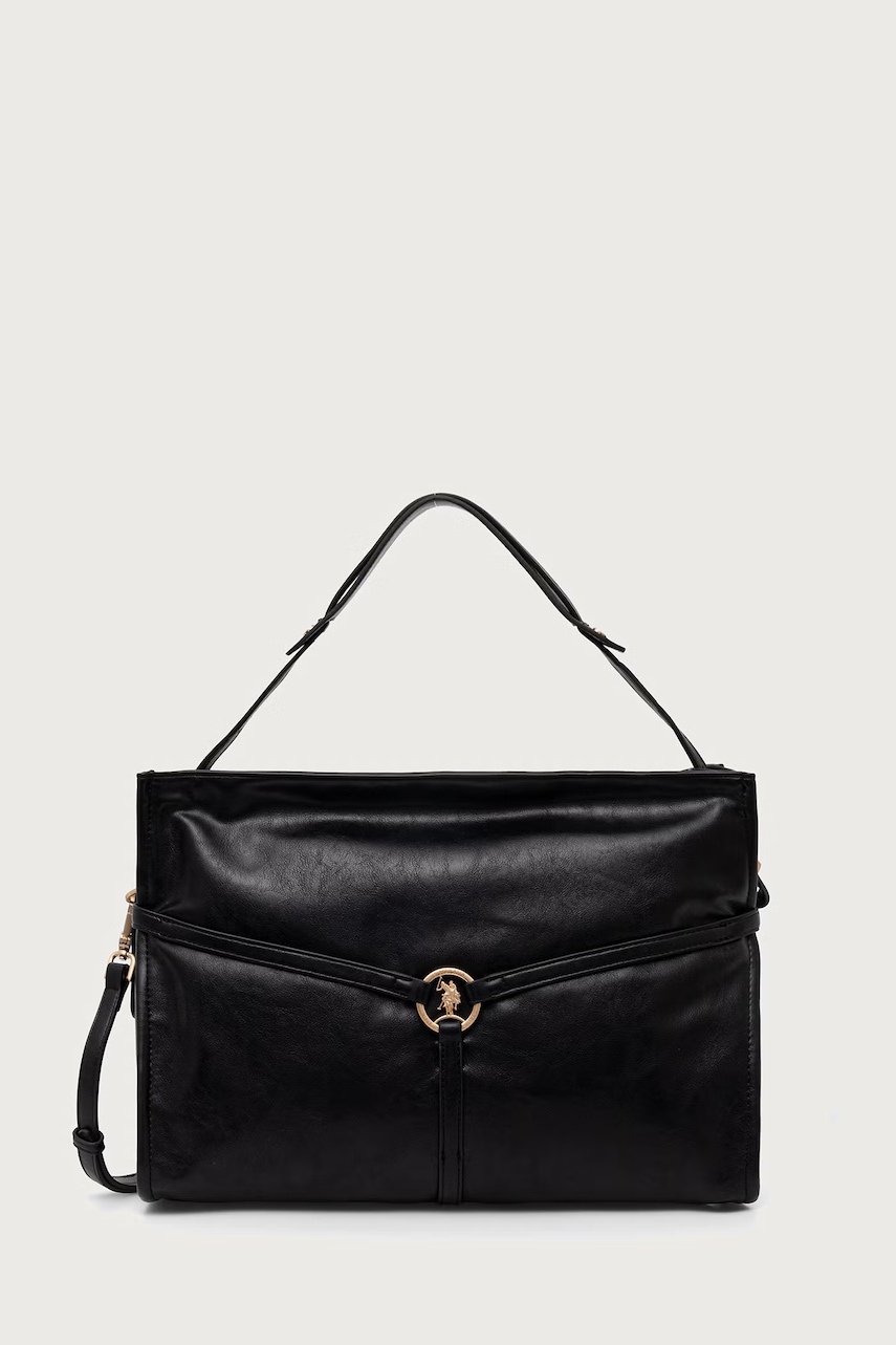 U.S. Polo Assn.  hobo bag pentru femei cu imitație de piele CLANMAGHERY