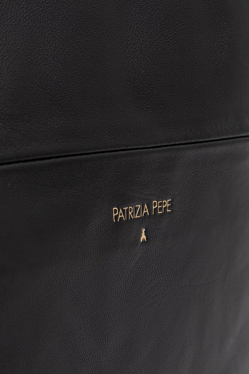 Patrizia Pepe Patrizia Pepe τσάντα hobo γυναικεία δερμάτινη - 4