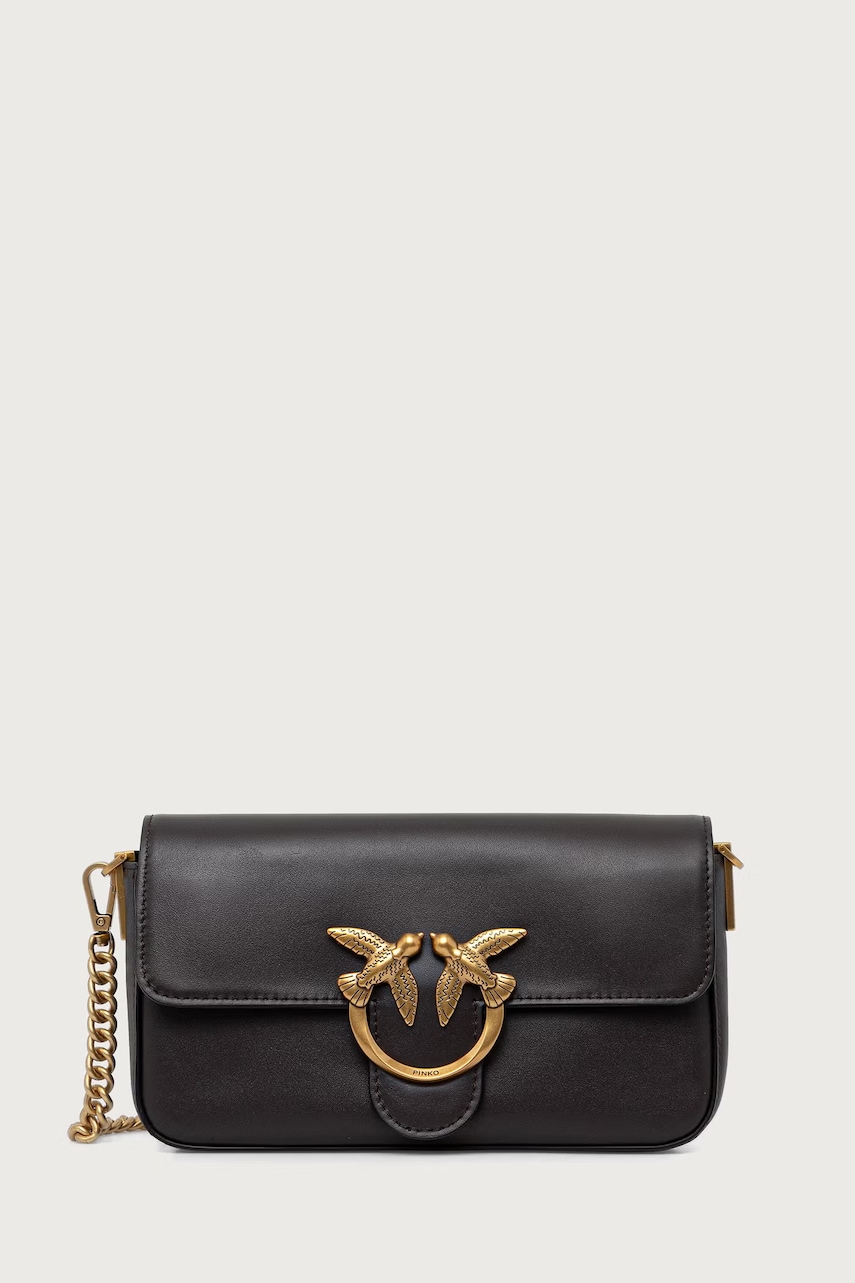 Pinko geantă crossbody pentru femei din piele