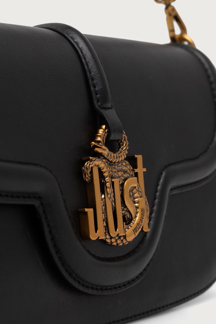 Just Cavalli Just Cavalli χιαστί γυναικεία από απομίμηση δέρματος - 4