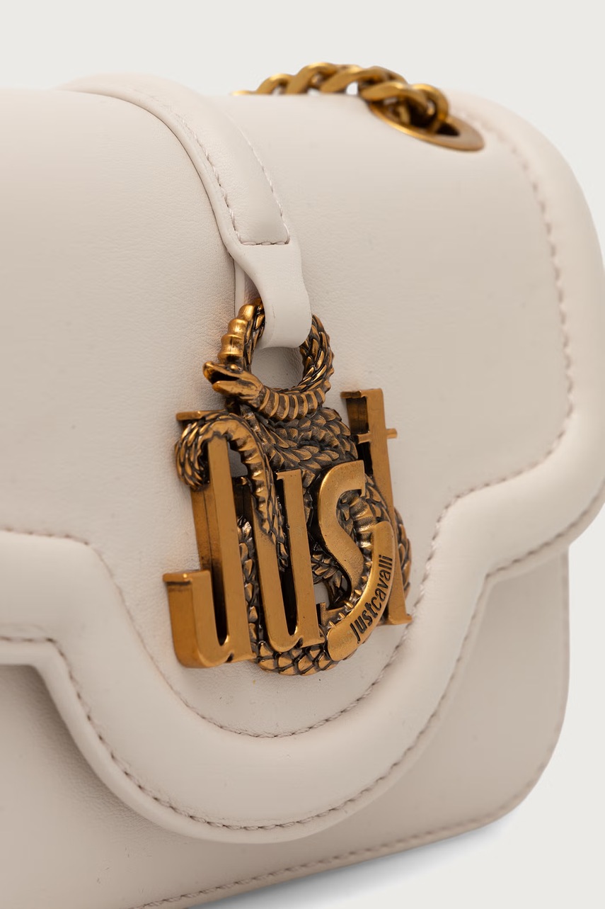 Just Cavalli Just Cavalli χιαστί γυναικεία από απομίμηση δέρματος - 4