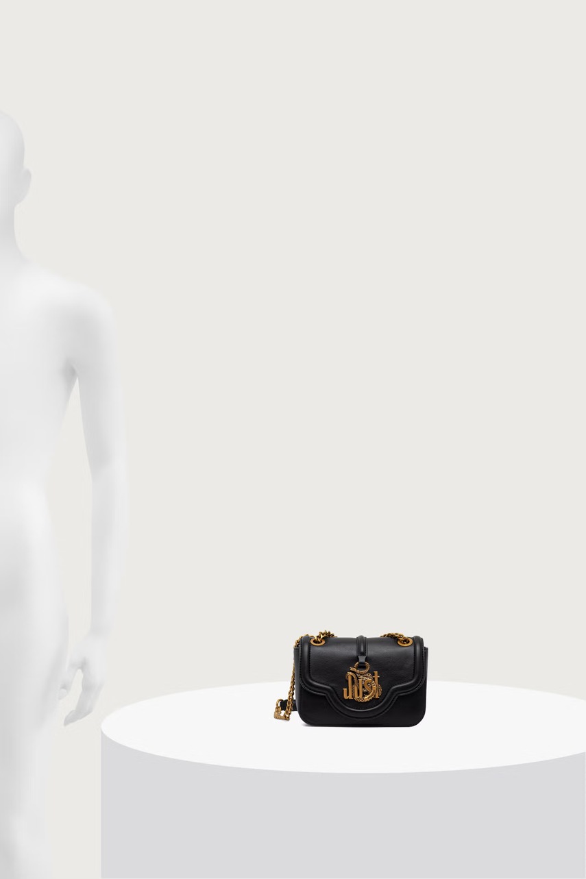 Just Cavalli Just Cavalli χιαστί γυναικεία από απομίμηση δέρματος - 6