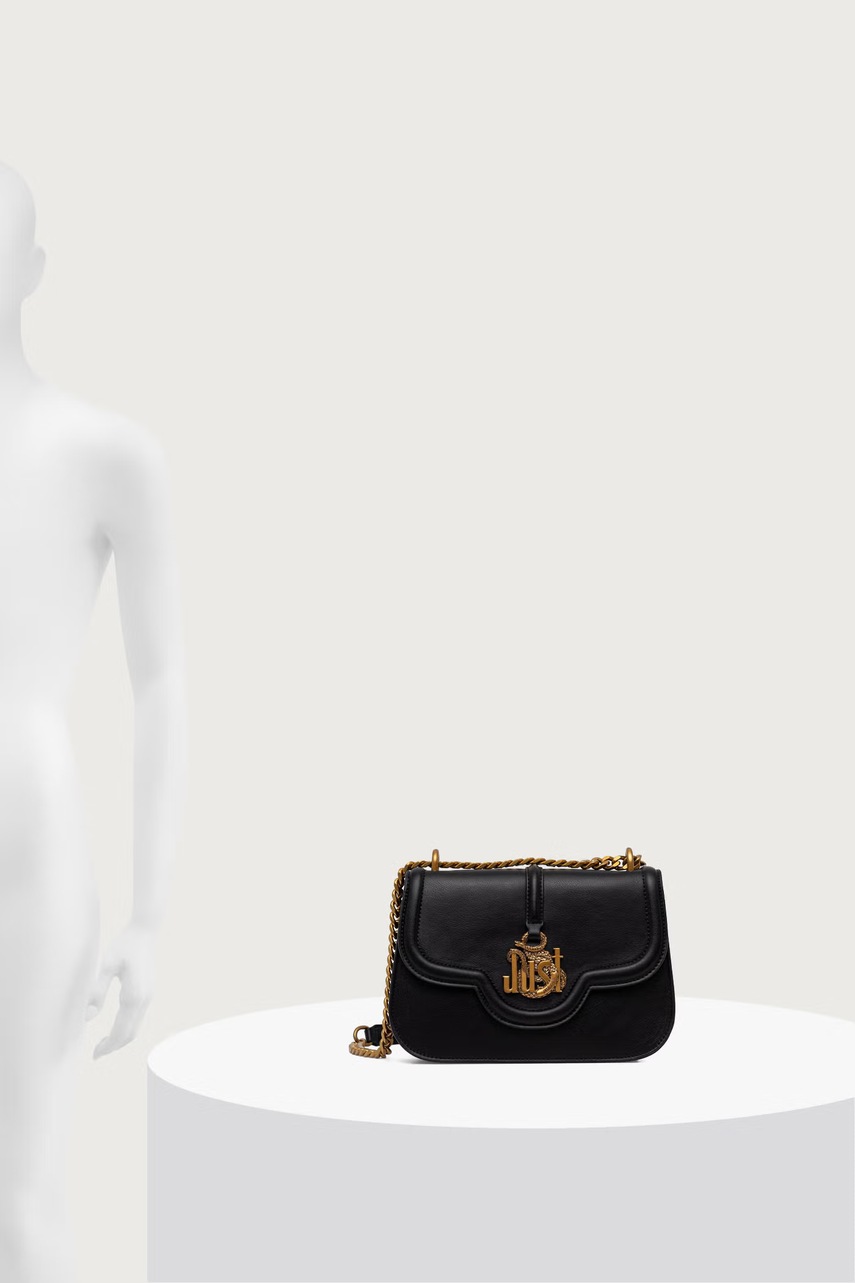 Just Cavalli Just Cavalli χιαστί γυναικεία από απομίμηση δέρματος - 6