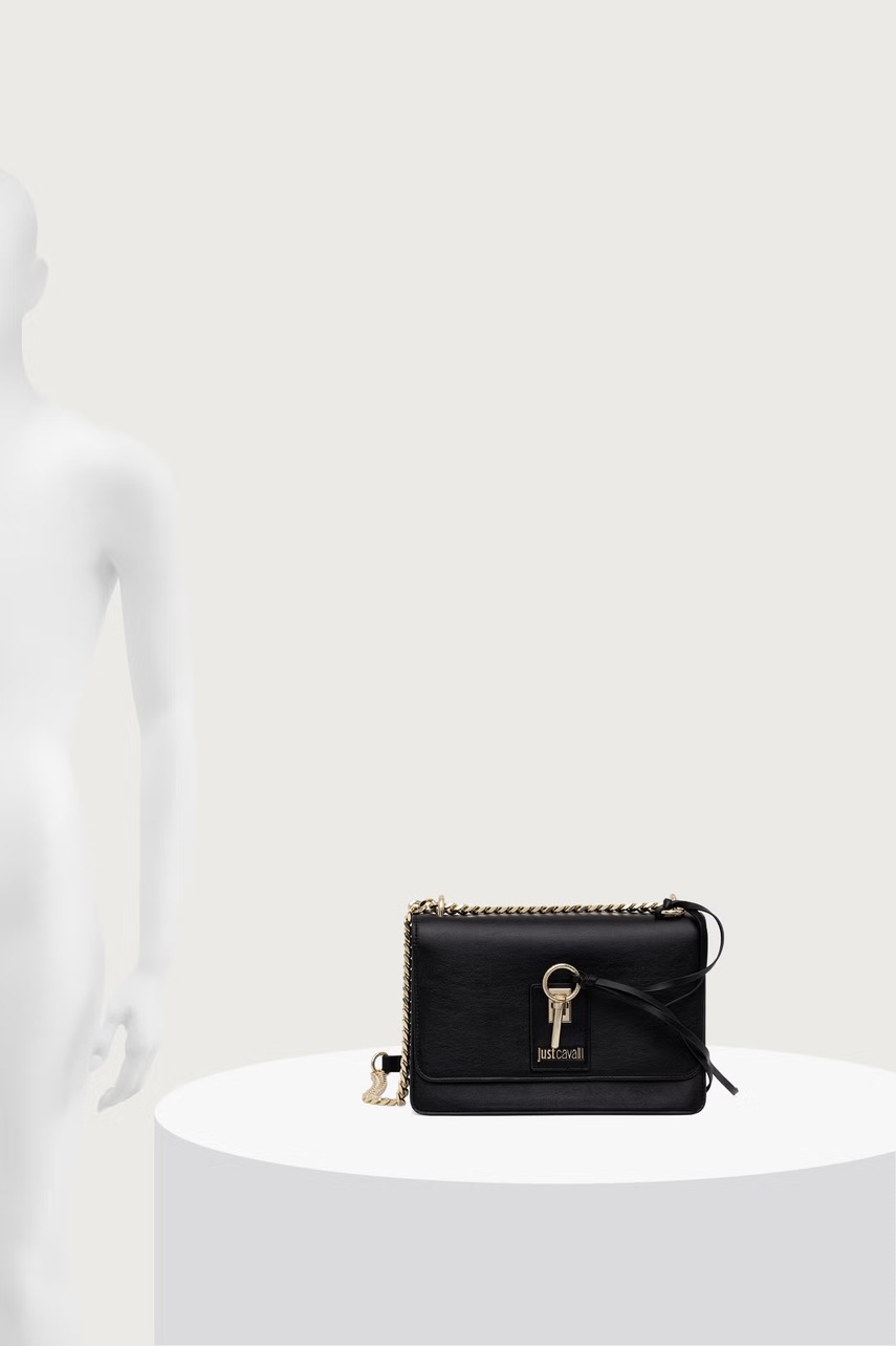 Just Cavalli Just Cavalli χιαστί γυναικεία από απομίμηση δέρματος - 6