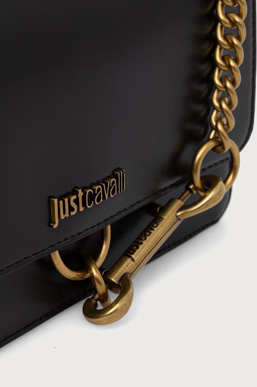 Just Cavalli Just Cavalli χιαστί γυναικεία από απομίμηση δέρματος - 4