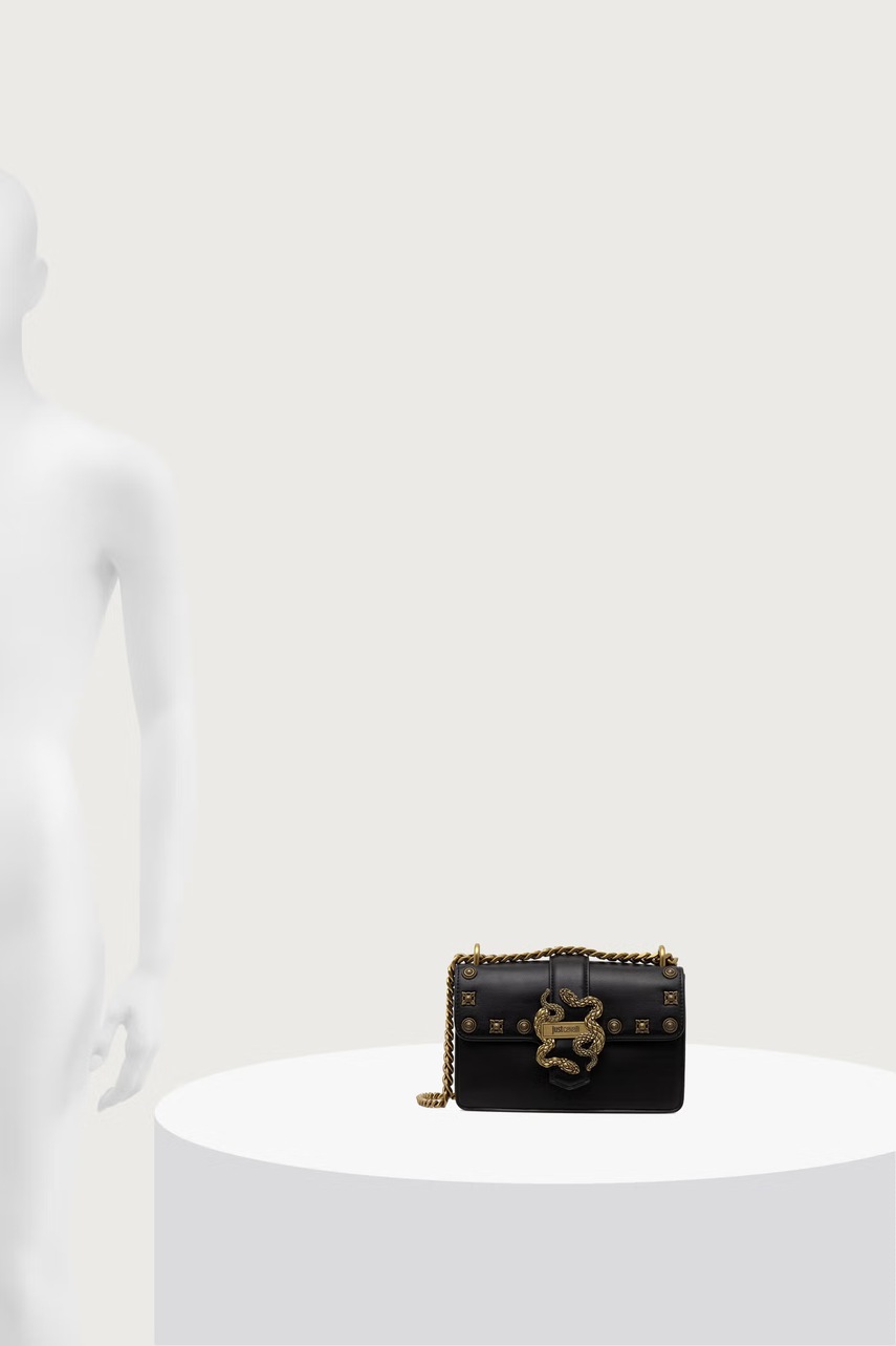 Just Cavalli Just Cavalli χιαστί γυναικεία από απομίμηση δέρματος - 6