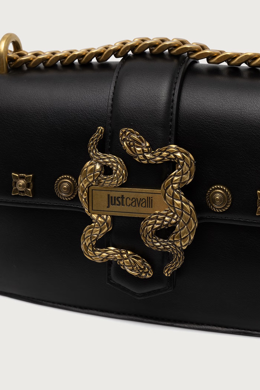 Just Cavalli Just Cavalli χιαστί γυναικεία από απομίμηση δέρματος - 4